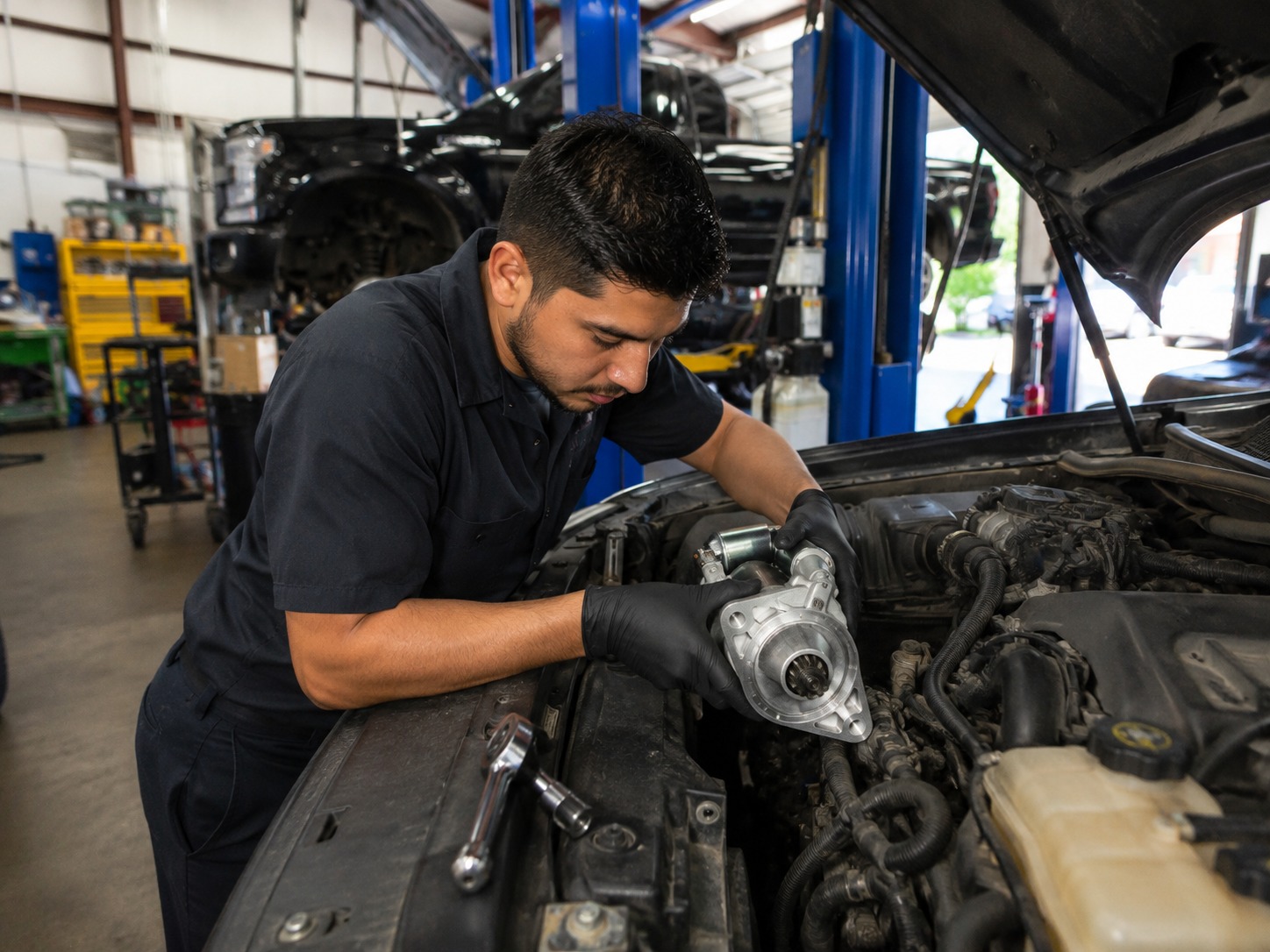 Starter repair and replacement at Auto Care USA in Houston, TX