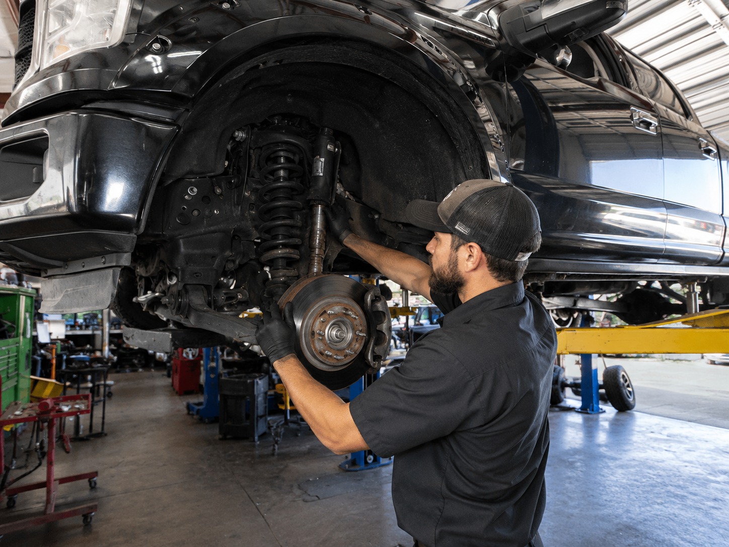 Suspension repair service at Auto Care USA in Houston, TX