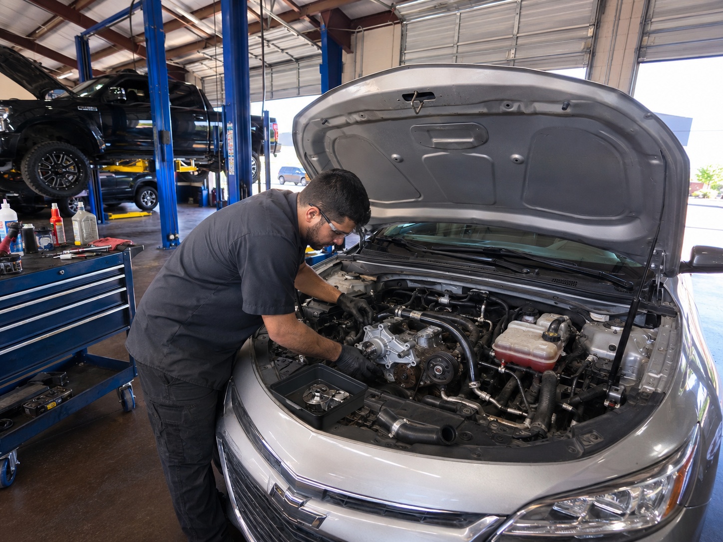 Water pump replacement at Auto Care USA in Houston, TX